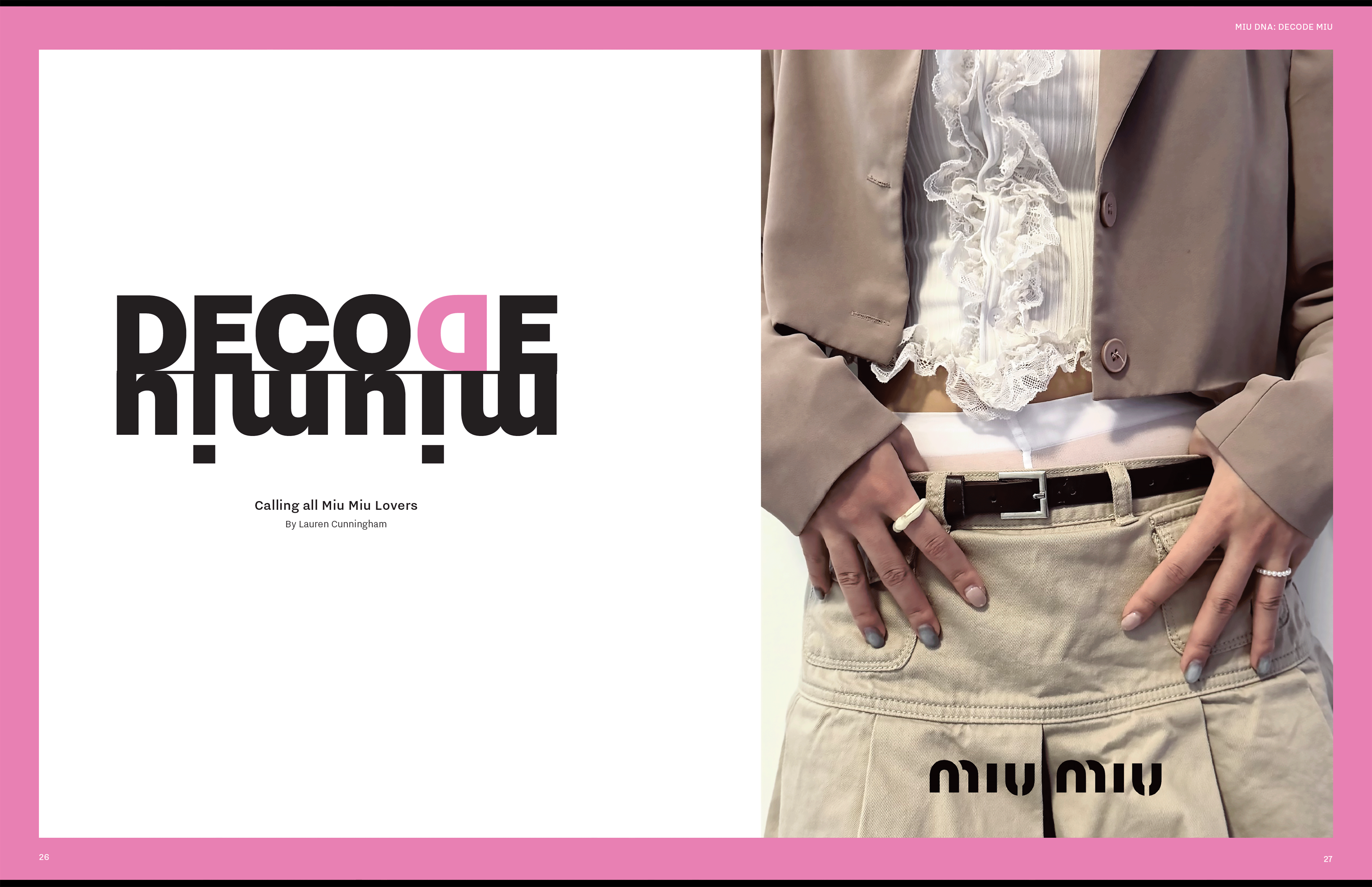 DECODE MIU MIU
